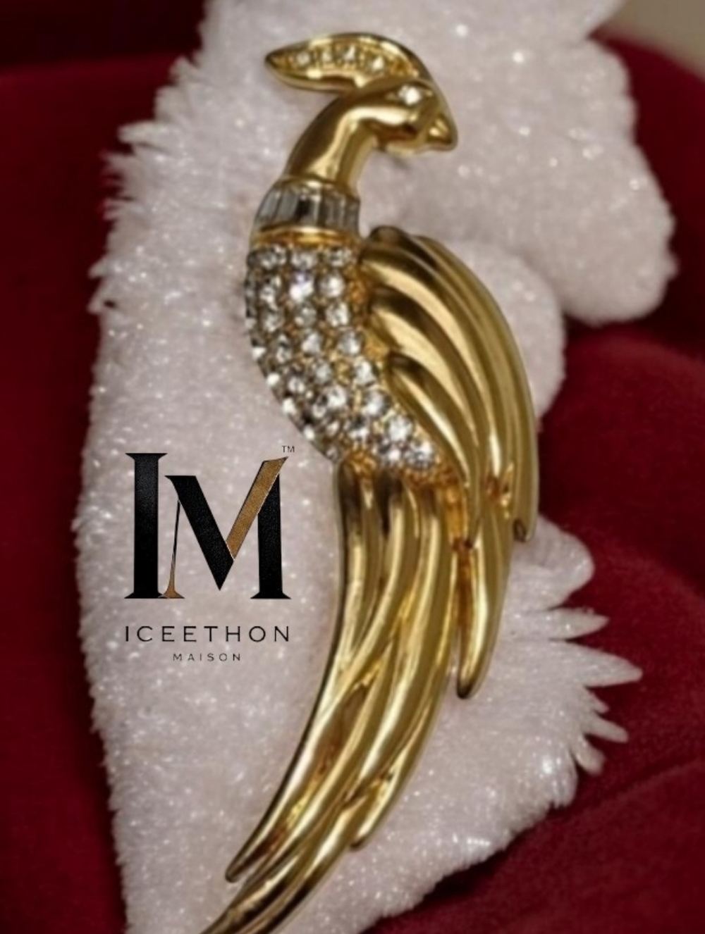 ICEETHON MAISON [Black Label] | SIGNED MONET | Bird of Paradise Brooch